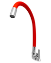 Ver imagem 3 de Torneira Cozinha Parede Flexível Color Red C-72