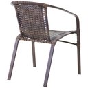 Ver imagem 4 de Kit 4 Cadeiras Alumínio e Mesa Tampo Varanda Piscina Jardim Trama Original