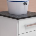 Ver imagem 6 de Balcão Multiuso para Filtro de Água 1 Porta 1 Gaveta Prateleira Moema