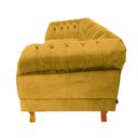 Ver imagem 3 de Dois Sofás Chesterfield Duque 3 lugares 1,80 - Suede Amarelo / sala de estar, recepção, ba