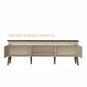 Ver imagem 4 de Rack para TV Até 75 Polegadas Kaia com 2 Portas com LED - Babus