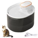 Ver imagem 2 de Bebedouro Fonte de Agua Gato Cao Pet Cachorro Reservatorio 3 Litros Sensor Presença Movimento Animal