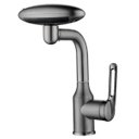 Ver imagem 1 de Torneira Monocomando Banheiro Cozinha Rotaçao 360 Graus Quatro Jatos Cascata Modo Bolha Cortina de a