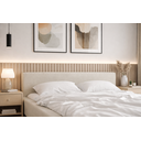 Ver imagem 3 de Cama Estofada Siena Tamanho de Casal com Design Moderno Luxo