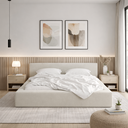 Ver imagem 2 de Cama Estofada Siena Tamanho de Casal com Design Moderno Luxo