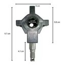 Ver imagem 3 de Porca Acionadora Passo 20 Maxipower Motor Pivotante Rcg