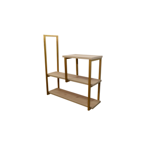 Nicho TRIPLO metalon 100X15 AMAD CLARIN/DOURADO  METALICO 03
