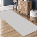 Ver imagem 4 de Jogo Tapetes Passadeira Cozinha 3 Pç Antiderrapante Egípcio - Cru