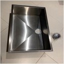 Ver imagem 3 de Cuba de Inox 50x40 Quadrada Cozinha Pia Varanda Gourmet