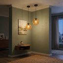 Ver imagem 2 de Pendente Moderno Glass Vidro Âmbar 20cm C Lâmp LED