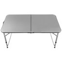 Ver imagem 4 de Mesa Dobravel Vira Maleta Camping Praia 120cm X 60cm Retangular Mfl