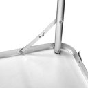 Ver imagem 6 de Mesa Dobravel Vira Maleta Camping Praia 120cm X 60cm Retangular Mfl