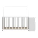 Ver imagem 5 de Berço Cômoda com Colchão Incluso Meu Bebê Multimóveis Mp4309 Branco
