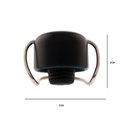 Ver imagem 2 de Jg C/ 2 Tampas P/ Garrafa Plastico Preto 5x5x3cm