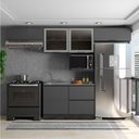 Ver imagem 2 de Cozinha Modulada Etna 5 Peças para Pia 5 Portas Poliman Móveis