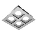 Ver imagem 3 de Spot de Embutir PAR16 Quadrado com 4 focos direcionáveis Branco ORLUCE