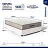 Cama Box com Colchão de Espuma D60 Ortobom Double Face Force Dream Casal 138cm - 3