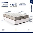 Ver imagem 6 de Cama Box com Colchão de Espuma D60 Ortobom Double Face Force Dream Casal 138cm