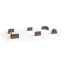 Ver imagem 1 de Módulo Cozinha Kappesberg Maxxi Kit C/ 6 Pés Pvc B111 Nature-kappesberg
