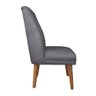 Cadeira Sala de Jantar Maria Suede Cinza - Majú Decor - 2