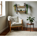 Ver imagem 1 de Prateleira Aço Ferro Robusta Cor Preto Mdf Claro Estilo Industrial Pa-01