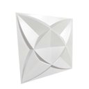 Ver imagem 2 de 50 Placas 3d Revestimento Parede Alto Relevo Dakar Branca 3,12 M²