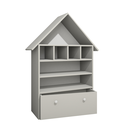 Ver imagem 7 de Casinha Infantil Organizadora de Brinquedos 100% Mdf Plancasa:off White