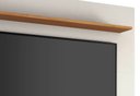 Ver imagem 4 de Painel para TV NT 1100 Off White com Freijó - Notável