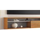 Ver imagem 3 de Painel para TV NT 1100 Off White com Freijó - Notável
