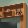 Estante Decorativo Mdp/mdf Porta com Dobradiças Laterais Jida Tv até 47 Pol Cinamomo/off White G26 - - 6