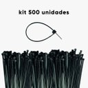 Ver imagem 2 de Kit 500 Abraçadeiras Nylon Preta Stein 100 X 2,5mm