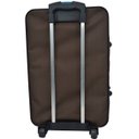 Ver imagem 5 de Mala Média 23kg Anac Rodinhas Resistente Village Viagem Rígida - Marrom