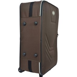 Mala Média 23kg Anac Rodinhas Resistente Village Viagem Rígida - Marrom - 7