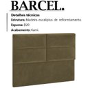Ver imagem 3 de Cabeceira Queen 160 cm Barcel Veludo SL 945 Peer