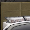 Ver imagem 5 de Cabeceira Queen 160 cm Barcel Veludo SL 945 Peer