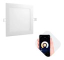 Ver imagem 1 de Painel Inteligente Led Smart  Wi-fi Quadrado Embutir 18w