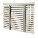 Ver imagem 1 de Persiana Horizontal - 1,80m Larg X 1,80m Alt - Alumínio 50mm com Fita Decorativa - Cor: Bege Claro -