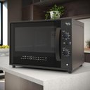 Ver imagem 2 de Forno Elétrico Bancada 60L 1750W c/Grill Preto 220V