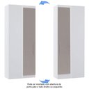 Ver imagem 4 de Guarda Roupa de Canto Reto Modulado 90cm 1 Porta Alpes Luciane Móveis