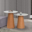 Ver imagem 4 de Mesa Lateral Cone Altura 60cm de Altura