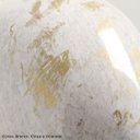 Ver imagem 3 de Vaso de Cerâmica para Decoração de Sala Branco e Dourado Califórnia G Imperatriz Joelma Decorações