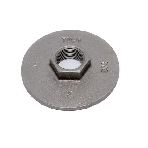 Flange 5 Sextavado Tupy Flange Sextavado Metal Galvanizado 5 Polegadas Tupy Tupi