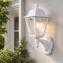 Ver imagem 5 de Kit 8 Luminárias Arandela Branca Lente Transparente Elegante para Parede em Termoplástico