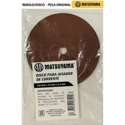 Disco para Afiador de Corrente de Motosserra Matsuyama 180w - 4