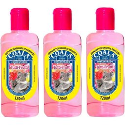 Kit 3 Desinfetante Concentrado de Ambiente Coala Tutti Frutti 120ml - 1