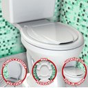 Ver imagem 2 de Tampa de Vaso Sanitário Mebuki Universal Oval Cinza