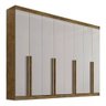 Guarda Roupa Casal 8 Pts Daymond Ypê Off White Ddoro - 1