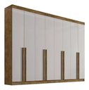 Ver imagem 1 de Guarda Roupa Casal 8 Pts Daymond Ypê Off White Ddoro