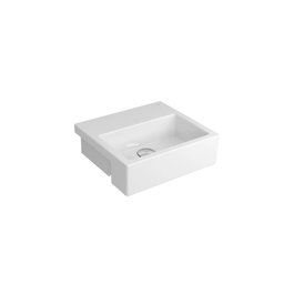 Cuba Semiencaixe Ret 360x325mm Branco - Deca Deca Loucas - 1