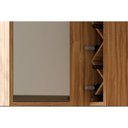 Ver imagem 4 de Armário Aéreo Cozinha Modulado Tempranillo Canto Reto C/ 1 Porta 98cm Amendoa/off White - Ronipa